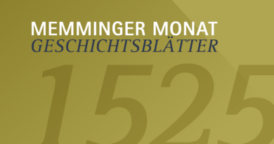 Memminger Geschichtsblätter – 1525