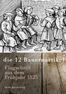 Buchumschlag einer Publikation zu den 12 Bauernartikeln