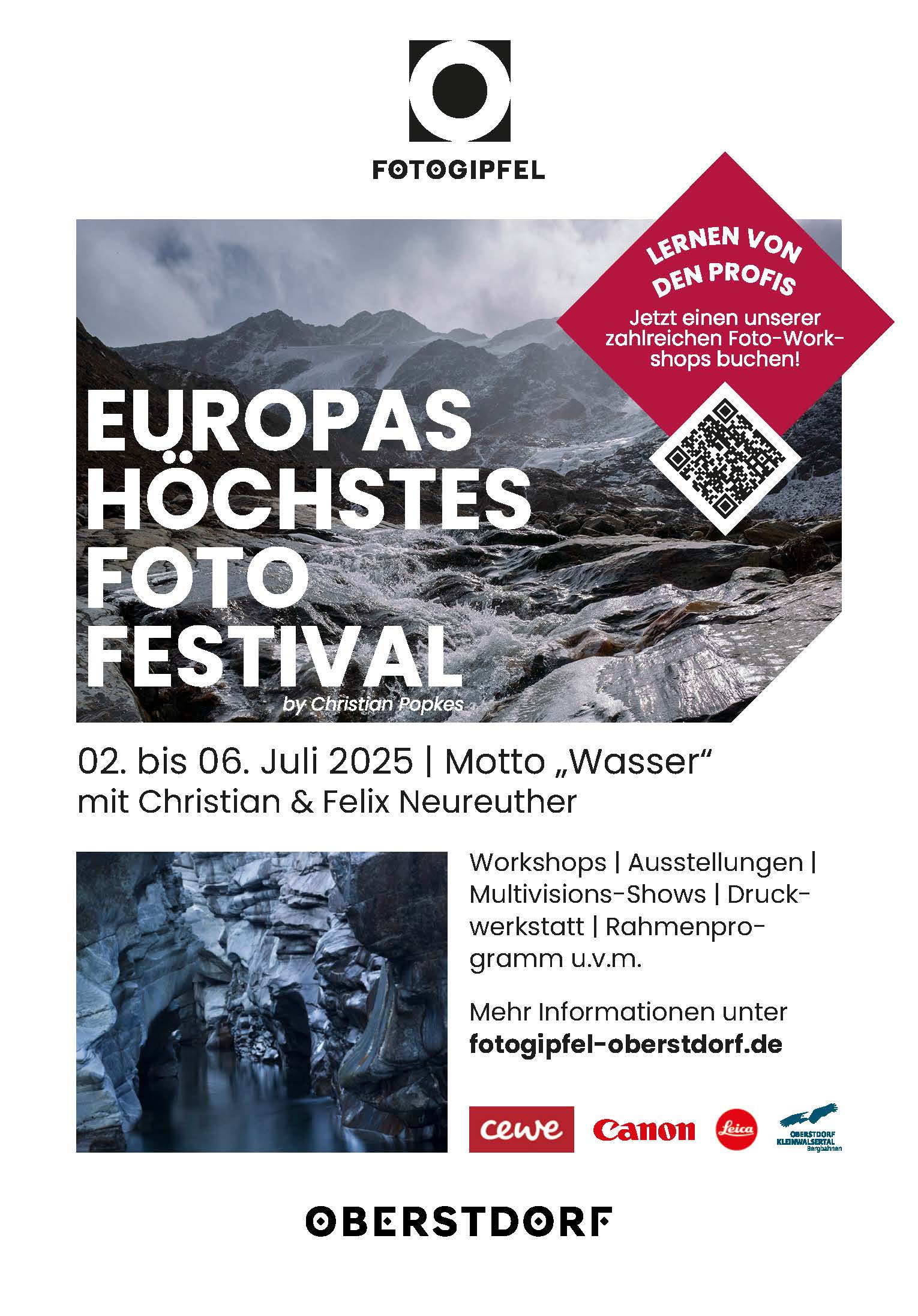 Anzeige Fotogipfel Oberstdorf