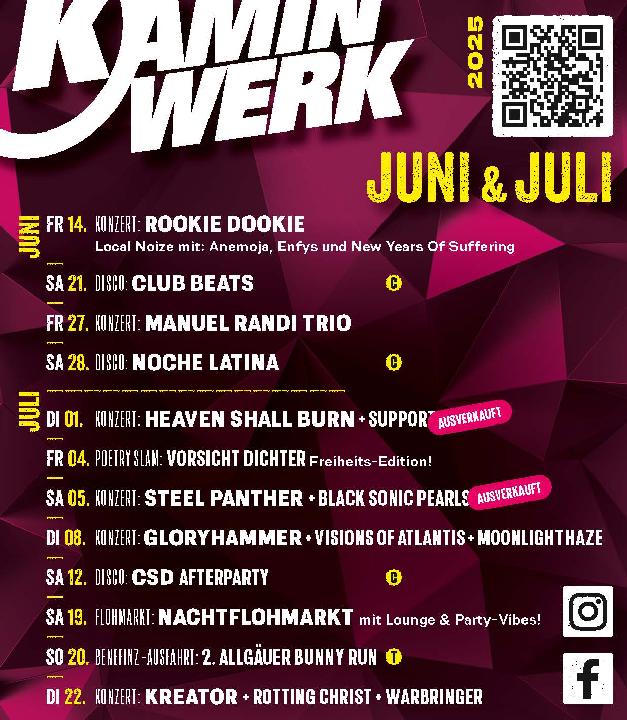 Anzeige Kaminwerk Juni