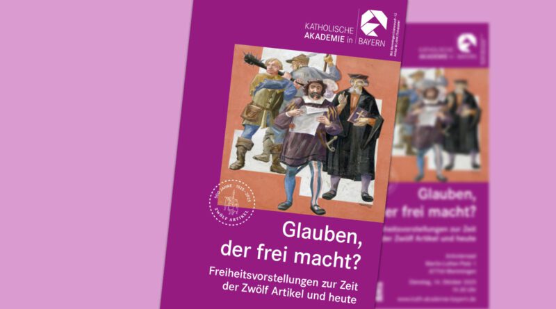 Titelseite des Flyers der Veranstaltung