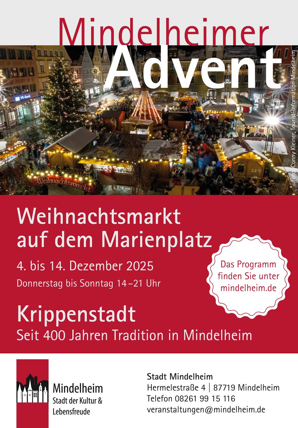 Anzeige Mindelheimer Advent