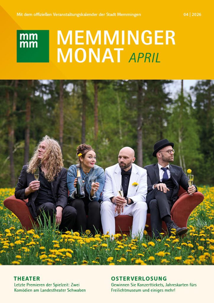 Titelseite der April-Ausgabe