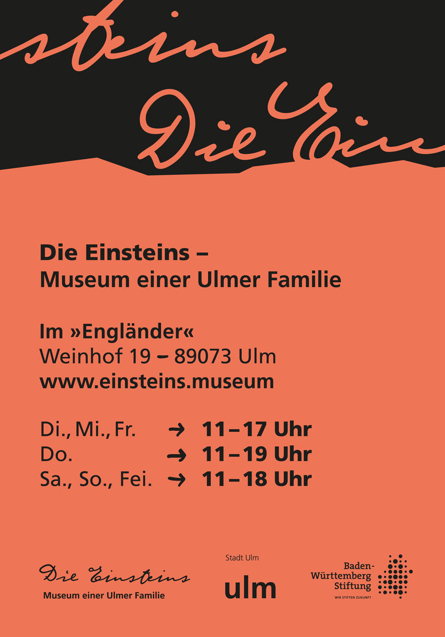 Anzeige für Einsteins Museum