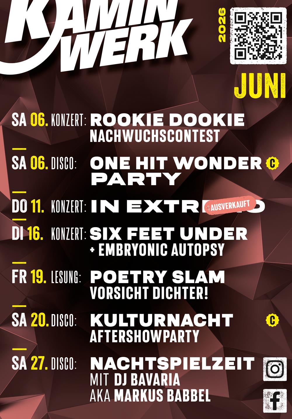 Anzeige Kaminwerk Juni